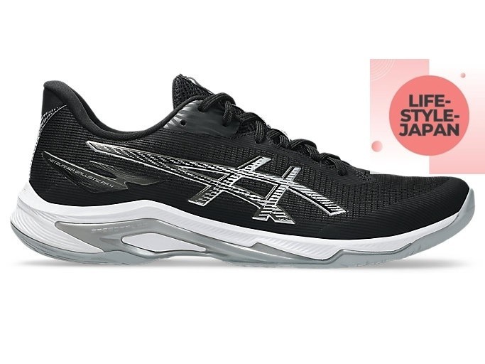 ASICS NETBURNER BALLISTIC FF 4 STD 1053A070 001 Black/White Men