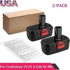 2-Pack 4.5Ah Lithium Battery for Craftsman 19...