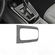 Calcomanía de panel de cambio de marchas de fibra de carbono para Nissan Sentra (modelos 2016-2019)