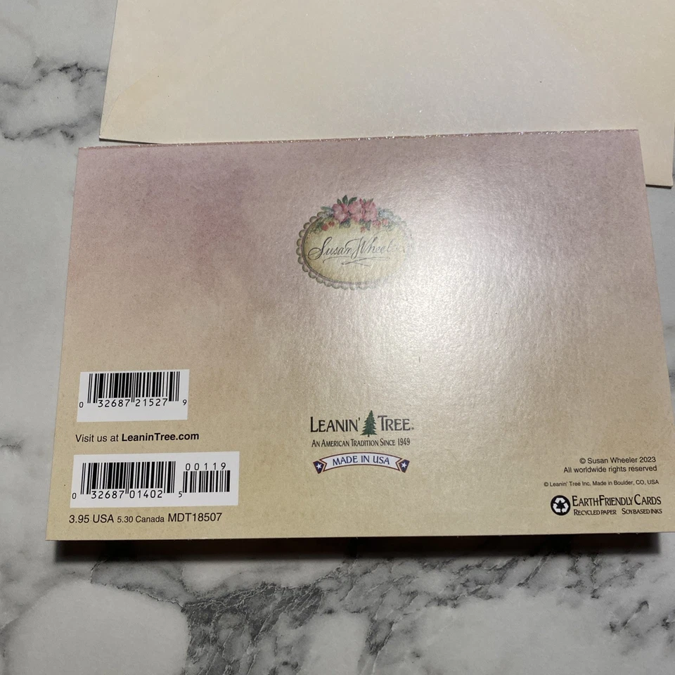 SUSAN WHEELER Mother's Day Rabbits Garden -Greeting Card  - Image 4 of 4