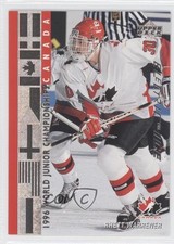 1995-96 Upper Deck World Junior Champions Electric Ice Rhett Warrener #528 0a1