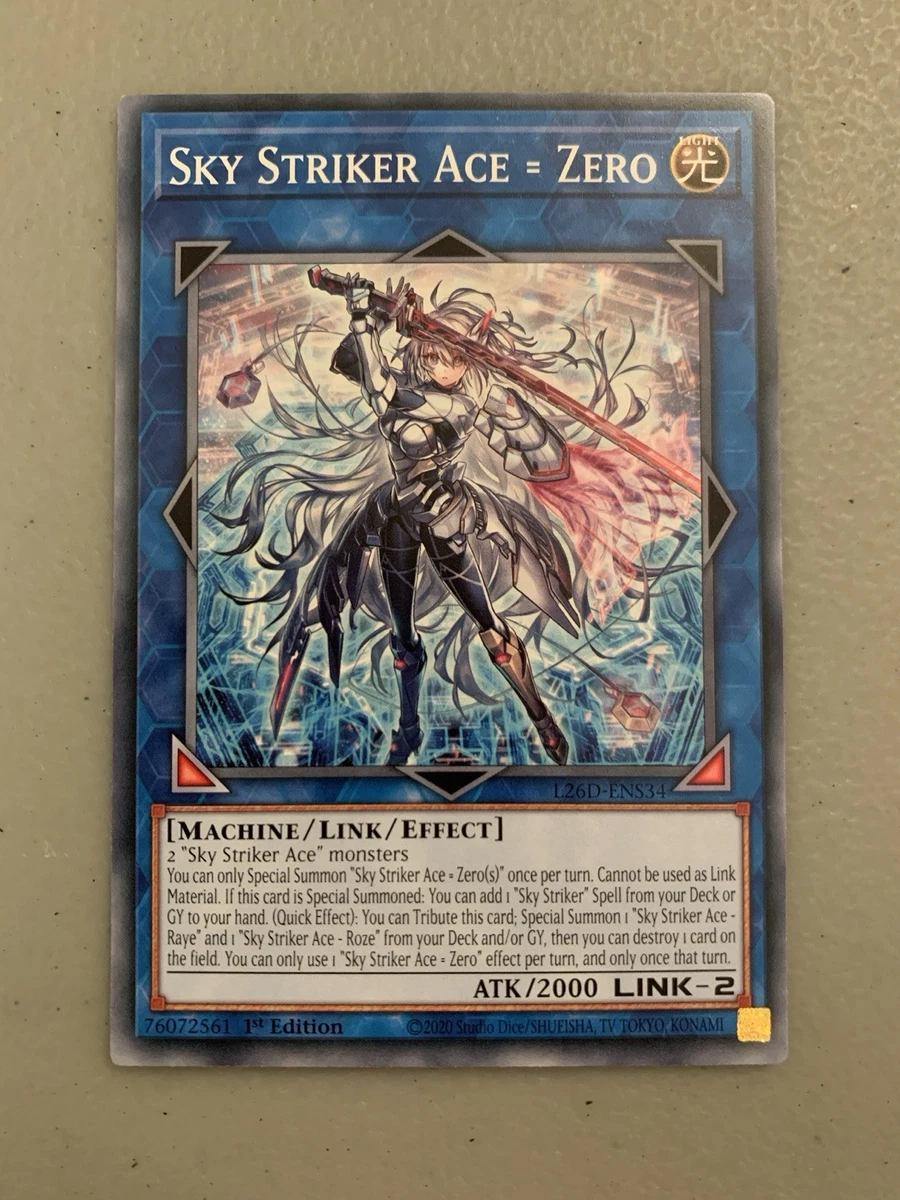 Sky Striker Ace = Zero L26D-ENS34 Legendary Modern Decks 2026 for