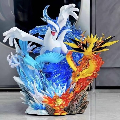Anime Legendary Bird Lugia Resin Figures Model GK Statue Collectibles 38CM Gifts