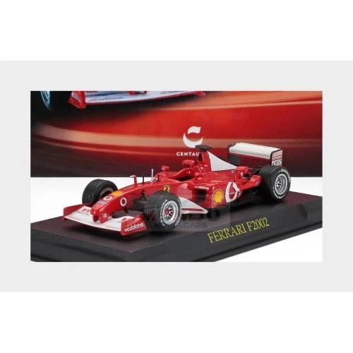 1:43 EDICOLA Ferrari F1 F2002 #1 2002 Michael Schumacher With Book ED196289-BOOK - Immagine 2 di 2