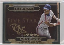 2020 Topps Five Star Golden Graphs Green /15 Darryl Strawberry #GG-JLU Auto 0z0q