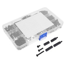  1 jeu de vis et écrous de fixation en nylon assortis : vis de remplacement M3