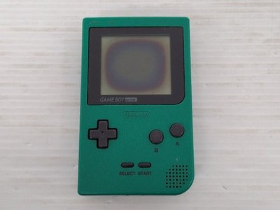 AS IS-Game Boy Pocket Console (MGB-001 / Green) GameBoy JP GAME. 9000025779005