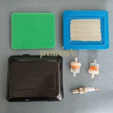 Air Filter Cleaner Cover Kit For 160cc Husqvarna Lawn Mower 7021R Fuel Filter