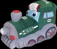 HESS TRUCK PLUSH MY CHOO-CHOO TRAIN LIGHTS UP & SINGS TESTED & WORKS