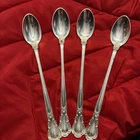Gorham Chantilly Pattern Sterling Silver Iced Tea Spoons No Monograms set of 4