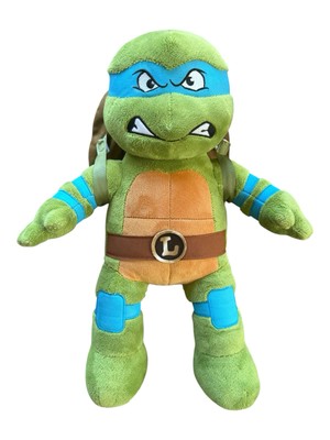 Build-A-Bear TMNT Teenage Mutant Ninja Turtles Leonardo Blau Selten!