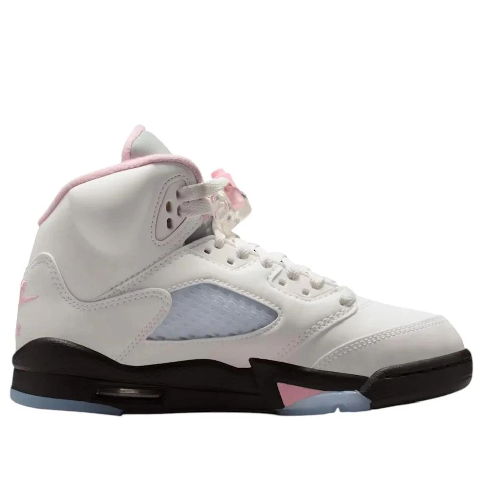Jordan 5 Retro Medio Rosa Suave (GS) Foto 3 de 4