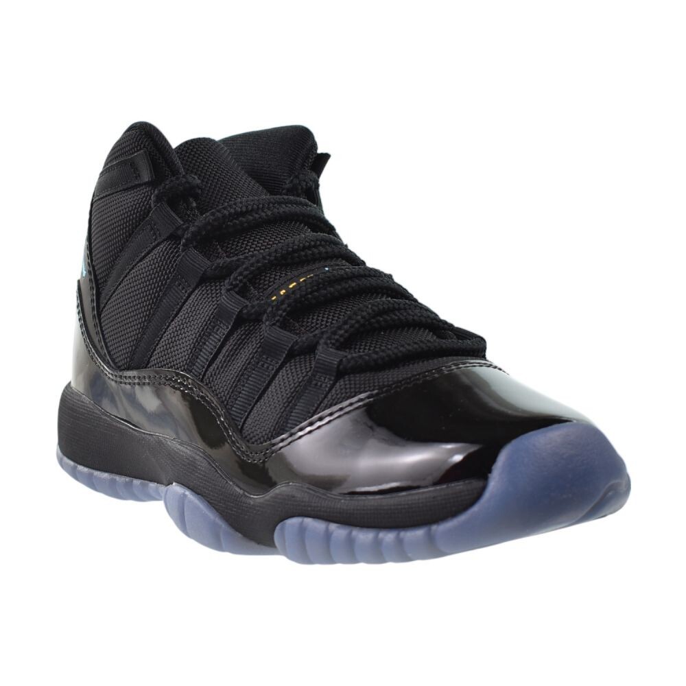 Air Jordan 11 Retro (GS) "Gamma" Big Kids' Shoes Black/Gamma Blue-Black image 2