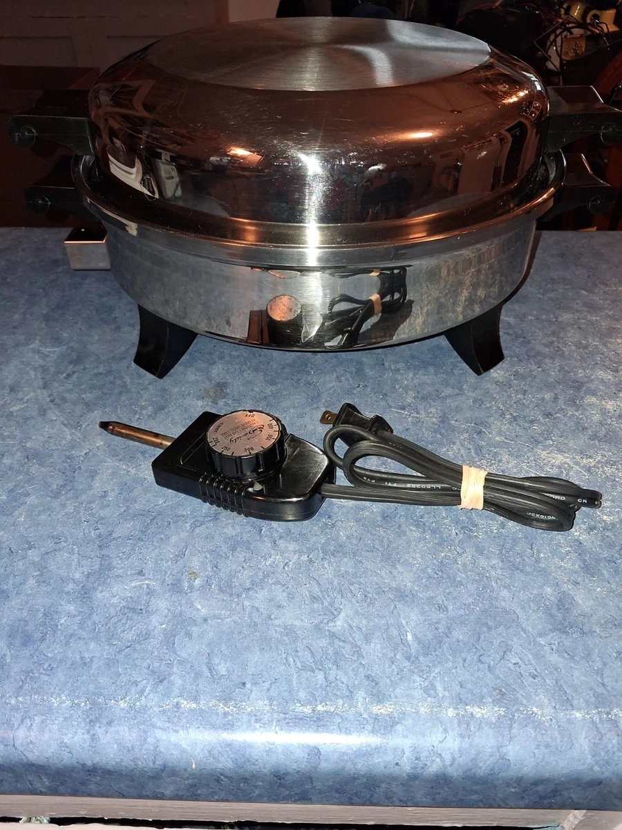 Stainless Steel 900-1199 W Electric Skillets for sale | eBay