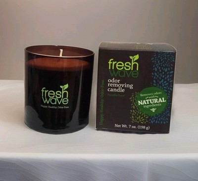 Fresh Wave Odor Removing Candle 7 oz   Natural Air Freshener