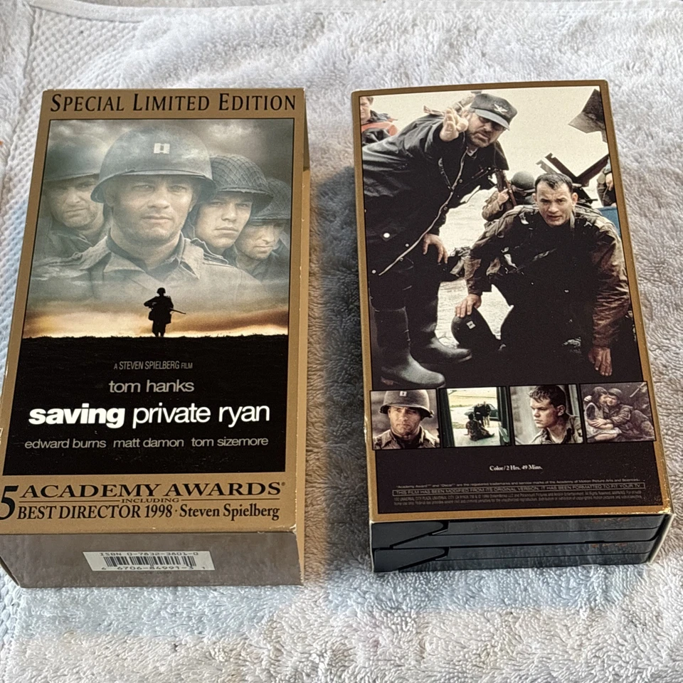 Saving Private Ryan (VHS, 2000) 2-Tape Special Widescreen Limited Edition - Image 2 of 3