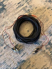 CUSTOM MADE 2 CHANNEL 100FT XLR SNAKE CABLE - BELDEN WITH NEUTRIK CONNECTORS