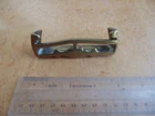 ANTIQUE BRASS DOLLS HOUSE FIREPLACE FENDER OR SALESMAN'S SAMPLE.