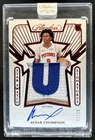 2023-24 Flawless Ausar Thompson Star Swatch Signatures Patch Ruby RC Auto #/15