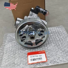 OEM OEM Power Steering Pump W/ Pulley For 08-12 Honda Accord EX LX 2.4L DOHC