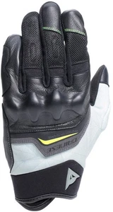 Dainese Ermex Gloves - Black/Green Motorcycle Motorbike