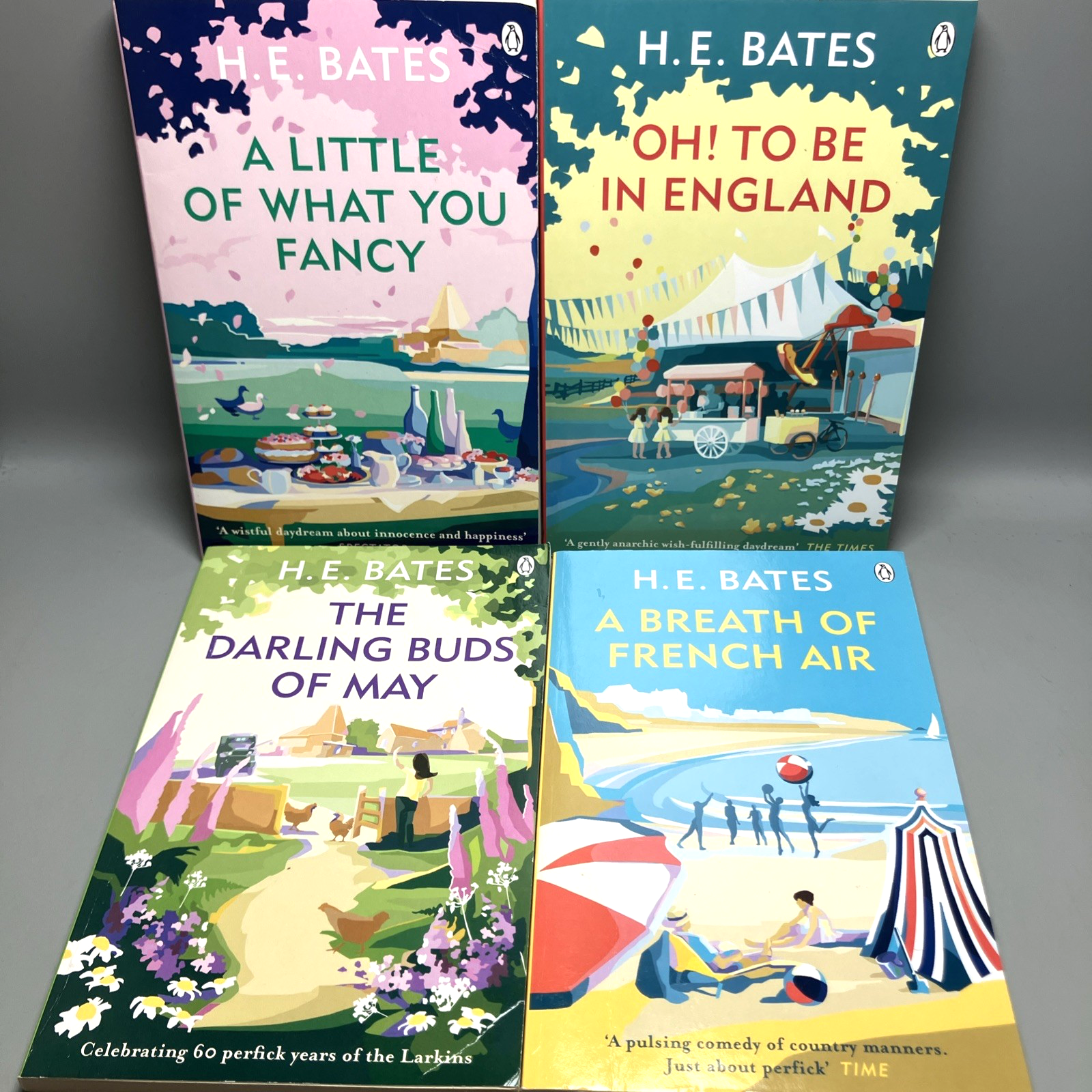 The Larkin Family Series 4 Book Paperback Collection by H. E. Bates