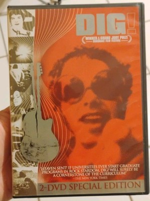 DIG! DVD, 2004 Music Documentary, Dandy Warhols, Brian Jonestown Massacre, Bonus