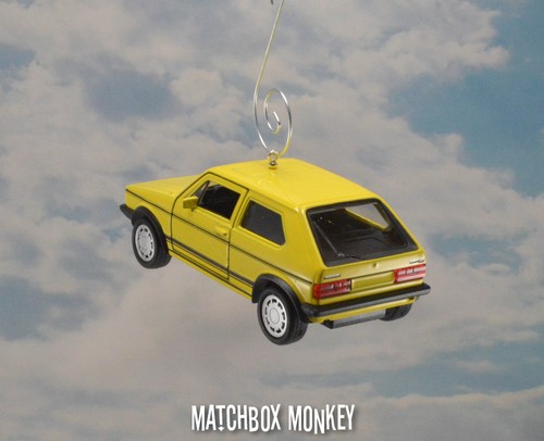 Volkswagen Golf I GTI Christmas Ornament VW 1/32 RARE Adorno Hatchback Vintage - Picture 12 of 41