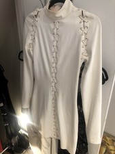 House Of CB White Suede Dress