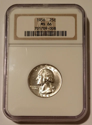 1956 Washington Quarter MS66 NGC