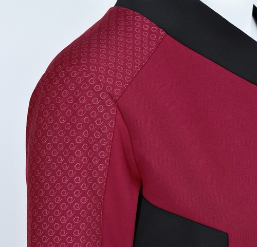 Cosplay seltsame neue Welten Uhura rot Kleid Uniformen Startflotte Shirts Kostüme - Bild 9 von 12