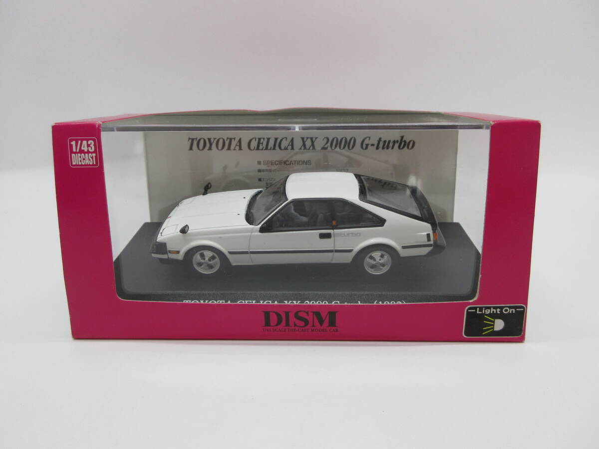 無料配達 1/43 Dism Celica Xx Early 2000G-Turbo Ma-63 1982 Minicar 乗用車