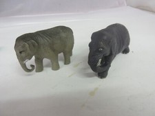VINTAGE CELLULOID 2 PC LOT ELEPHANTS TOY EXCELLENT CONDITION S-224