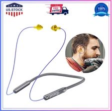 MIPEACE Bluetooth Earplug Headphones, 29dB Noise Reduction, 19Hr Battery, Gray