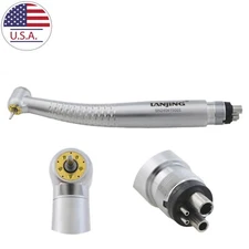 LANJING Dental Ring LED+ High Speed Handpiece 4 Hole TK-98 E-Generator Turbine