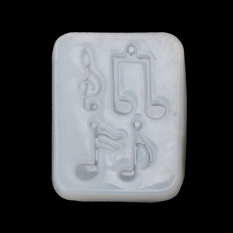 Musical Note Silicone Mold for Resin Jewelry Fondant and DIY Crafts