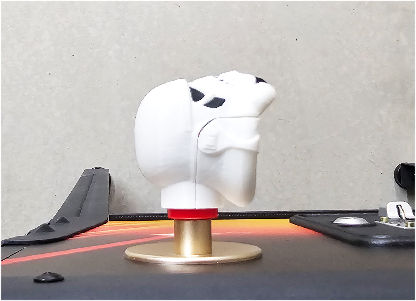 Storm Trooper Themed Plunger Cover for 1.5" plunger / AtGames Pinball Cabinet