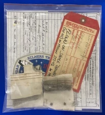 STS 42 SPACE SHUTTLE PROGRAM FLOWN & REMOVED OBSOLETE SCRAPPED RELICS & TAG SCCS