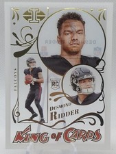 2022 Panini Illusions King of Cards Desmond Ridder RC Rookie Card #KC-17