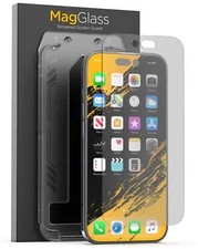 iPhone 15 Pro Max Matte Screen Protector. Anti Glare Tempered Glass Guard