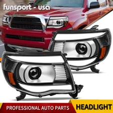 For 2005-2011 Toyota Tacoma Projector Headlights Sequential LED DRL Turn Signal