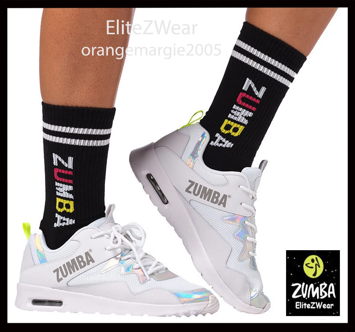 mus eller rotte ugyldig Rang ZUMBA SHOES Low Top TRAINERS SNEAKERS GYM &amp; TRAINING w Max Support +  TUBE SOCKS! | eBay