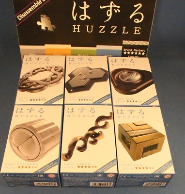 Hanayama 6 x 4 Sterne Huzzle Puzzle siehe Liste - aus Nic Picot Magic