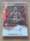 2024-25 NBA HOOPS HOT SIGNATURES AUTOGRAPH AUTO ARMANDO BACOT ROOKIE JAZZ