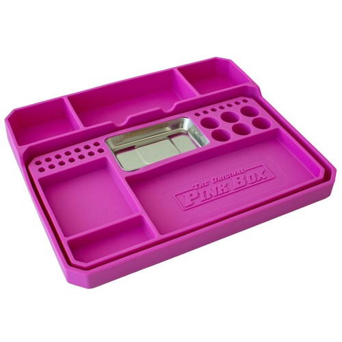 Juego de bandejas de piezas flexibles de silicona de 2 piezas con inserto magnético - Imagen 3 de 8