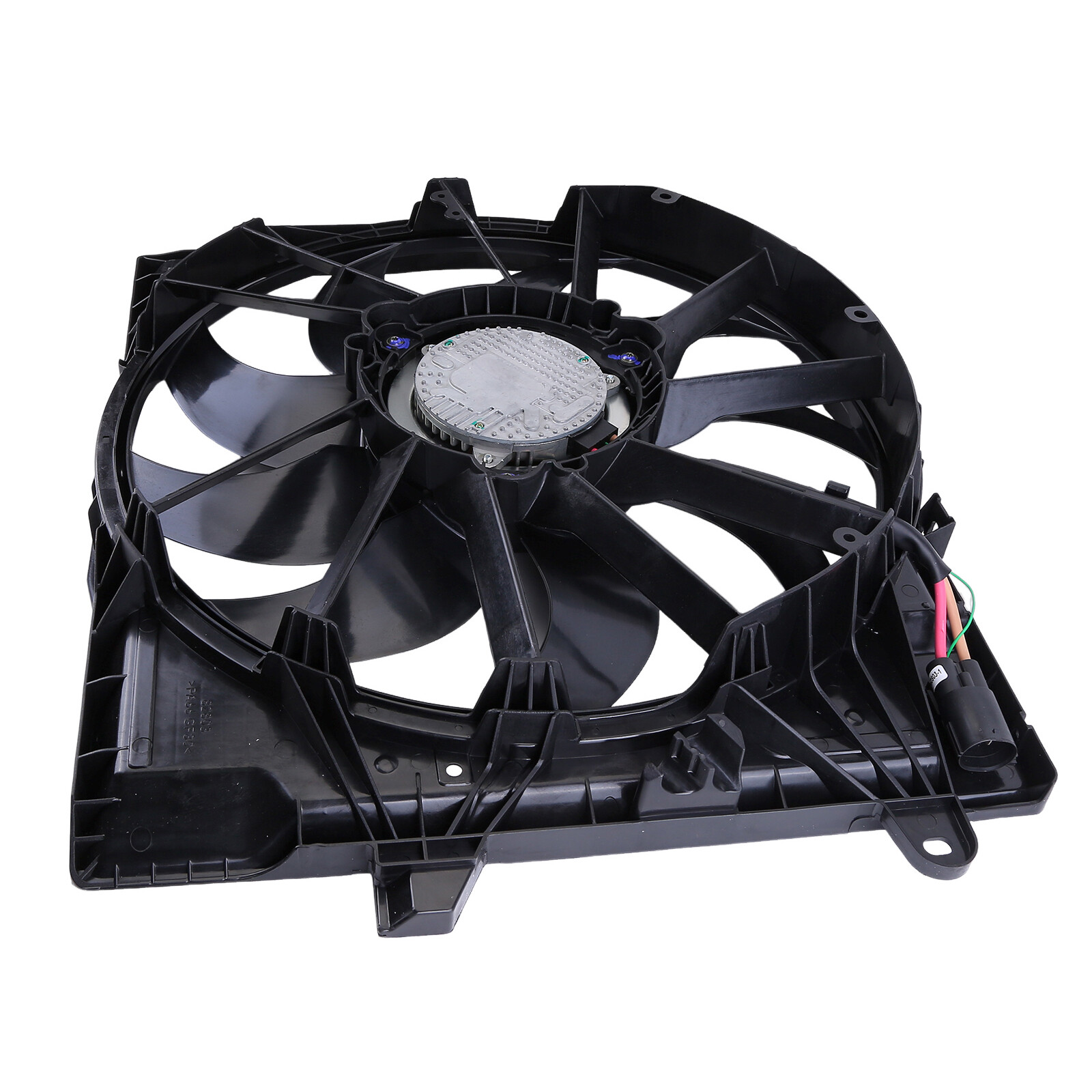 Radiator Cooling Fan w/Blade Brushless Motor& Shroud for Jeep Gladiator Wrangler