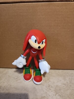  Knuckles Super Poser 5'' Action Figure Toy Sonic The Hedgehog Sega