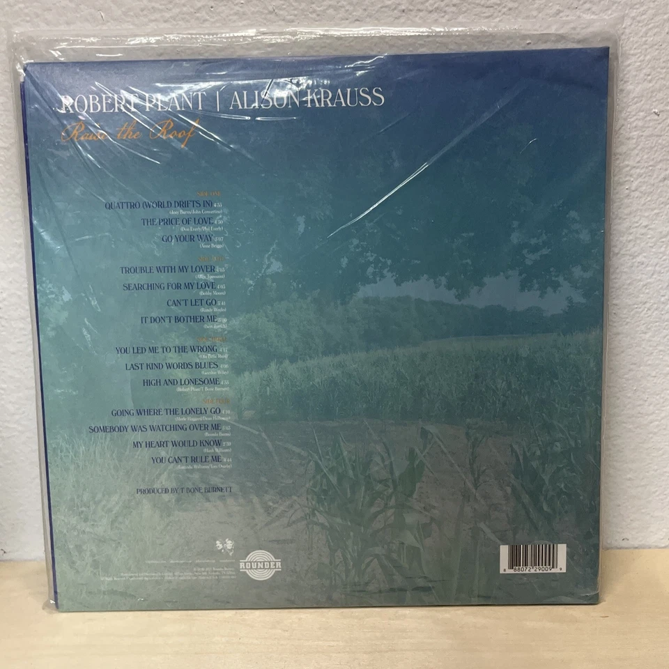 New Robert Plant Alison Krauss Raise The Roof 2LP Record + Bonus Led Zeppelin - Image 2 of 3