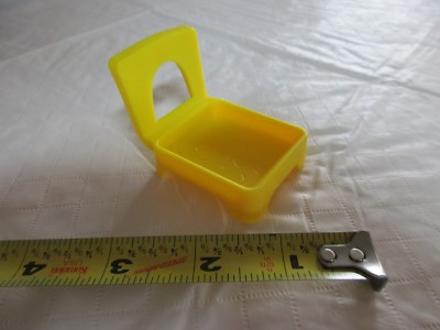 Fisher Price Little People Friendly Place apartment building yellow