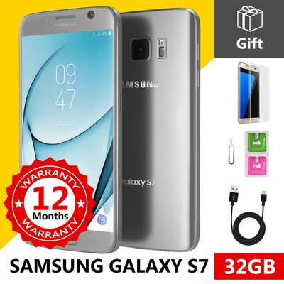 Samsung Galaxy S7 - Unlocked - AT&T / T-Mobile / Global - 32GB - Silver 887276169439 | eBay